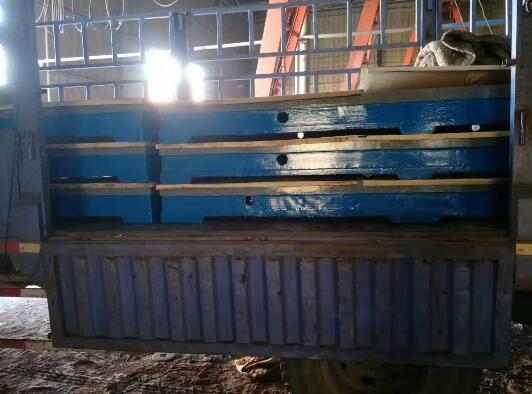 鑄鐵平臺裝車現場